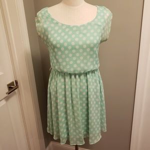 Polka dot sun dress